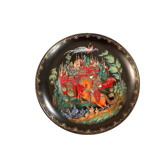 Vintage Set of 12 of Tianex Russian Legends Collector plates 1988-90Bradford - Picture 7 of 16